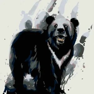 Versand Am Gleichen Tag Diamond painting - BÄR BARIBAL