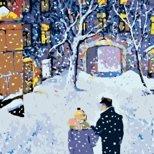 Direkt Vom Hersteller Diamond painting - WINTERSPAZIERGANG ZUR ZWEIT