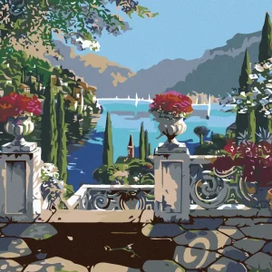 Rabatt Diamond painting - TREPPE ZUR KÜSTE