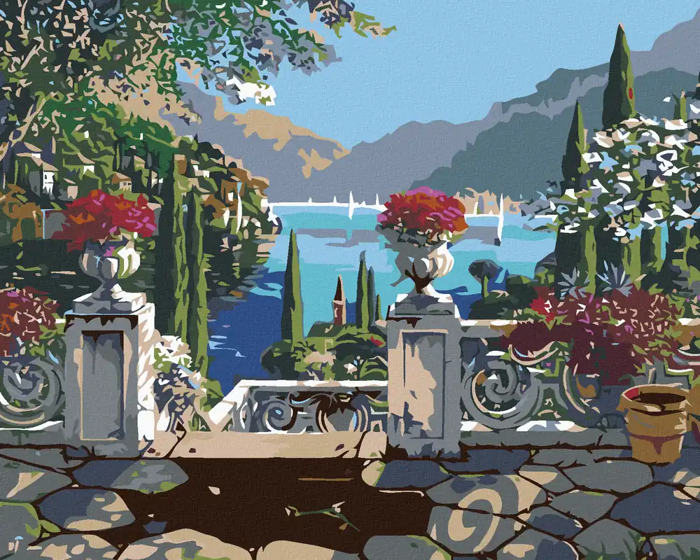 Rabatt Diamond painting – TREPPE ZUR KÜSTE