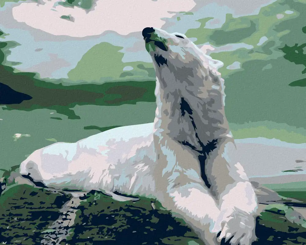 Diamond painting – EISBÄR Angebot