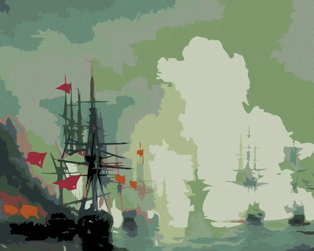 Diamond painting – SCHIFFE IM NEBEL Ausverkauf