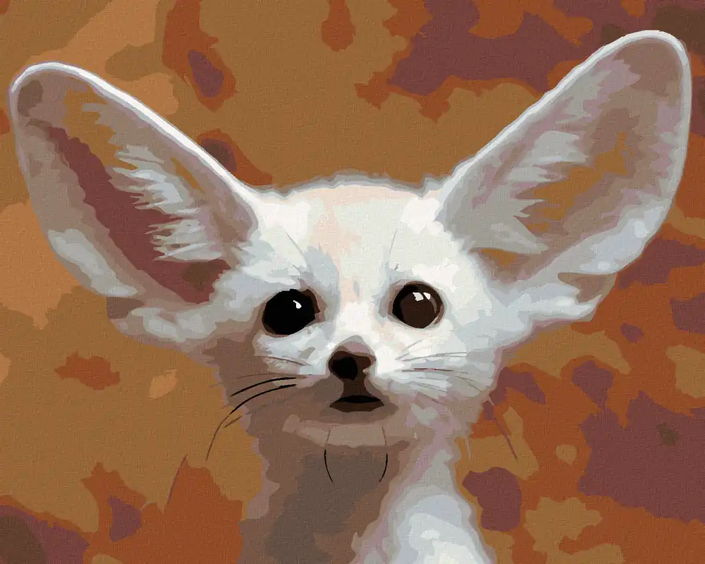 Premium Diamond painting – FÜCHSCHEN FENNEK