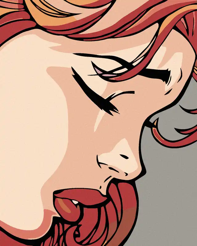 Diamond painting – ENTTÄUSCHT Original