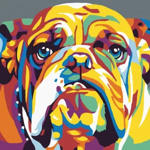 Diamond painting - BULLDOGGE II Neu