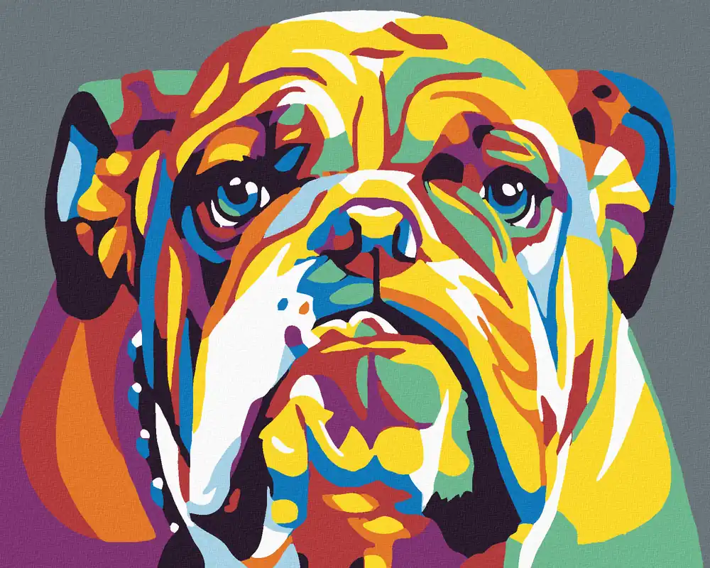 Diamond painting – BULLDOGGE II Neu