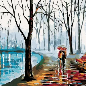 Jetzt Kaufen Diamond painting - BEIM SPAZIERGANG AM WASSER