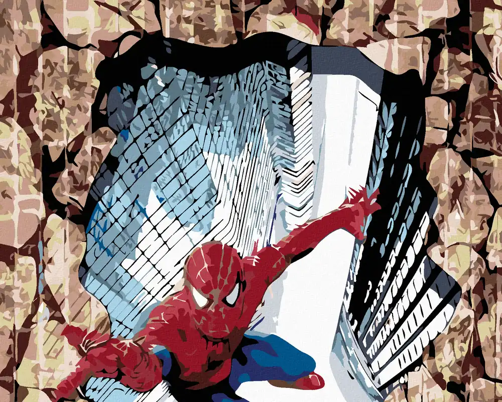 Bestseller Diamond painting – SPIDERMAN 3D