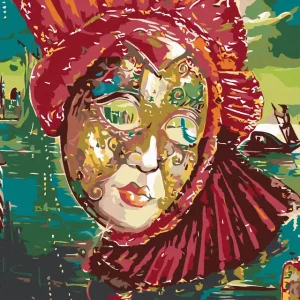 Online Kaufen Diamond painting - KARNEVAL MASKE