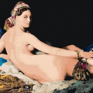 Jetzt Kaufen Diamond painting - DIE GROSSE ODALISKE (J. A. D. INGRES)