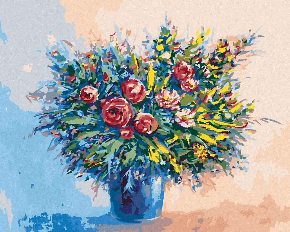 Bestpreis Diamond painting – EIN RIESIGER STRAUSS FRÜHLINGSBLUMEN