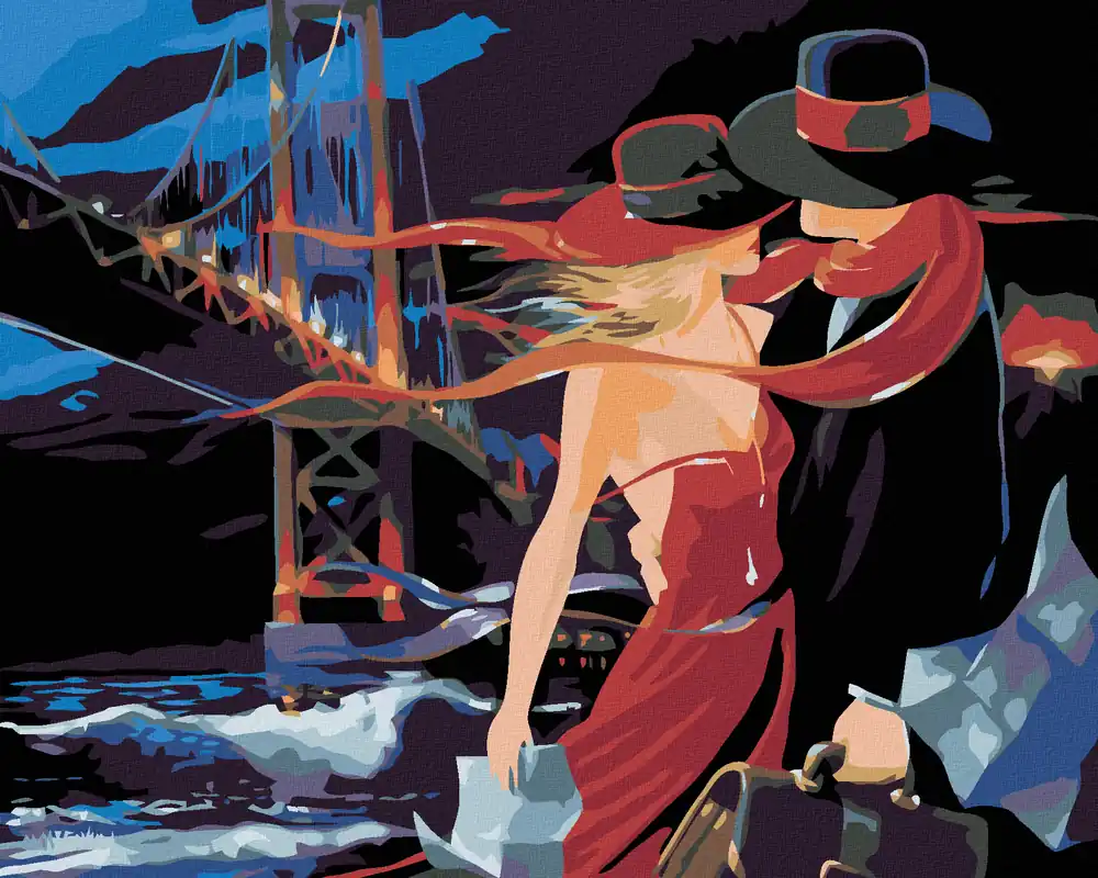 Geld-Zurück-Garantie Diamond painting – ABSCHIEDNEHMEN