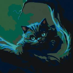 Mega-Angebot Diamond painting - NACHTLEBEN EINER KATZE