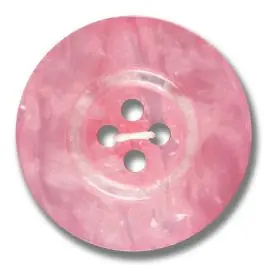 Polyesterknopf 4-Loch Perlmutimitation glänzend – Größe: 28mm – Farbe: rosa/pink – Art.Nr. 383808 Billig