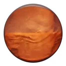 Schneller Versand Polyesterknopf mit Öse Perlmuttimitat matt – Größe: 25mm – Farbe: braun – Art.Nr. 373800