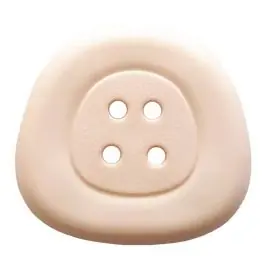 Polyamidknopf 4-Loch Trapez – Größe: 25mm – Farbe: rosa/pink – Art.Nr. 333824 Solange Der Vorrat Reicht