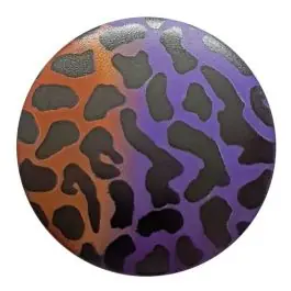 Polyamidknopf Animal Print mit Öse – Größe: 28mm – Farbe: lila – Art.Nr. 363800 Heute Kaufen