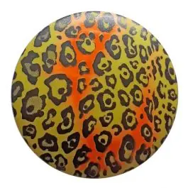 Polyamidknopf Animal Print mit Öse – Größe: 28mm – Farbe: grün – Art.Nr. 363810 Sofort Bestellen