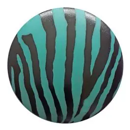 Polyamidknopf Animal Print mit Öse – Größe: 20mm – Farbe: grün – Art.Nr. 313817 Neuheit
