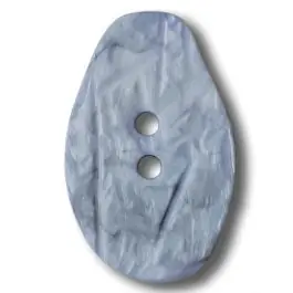 Marmorierter Knopf in Tropfenform mit 2 Löchern – Größe: 25mm – Farbe: blau / hellblau – Art.Nr. 312819 Angebot