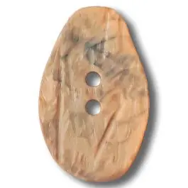 Marmorierter Knopf in Tropfenform mit 2 Löchern – Größe: 25mm – Farbe: rose / pink – Art.Nr. 312826 Top-Preis