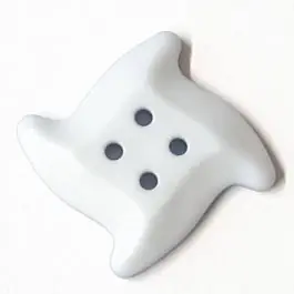 süßer Seesternknopf mit 4 Löchern – Größe: 28mm – Farbe: blau / hellblau – Art.Nr. 332816 Top-Preis