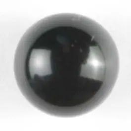 Top-Seller glänzende konvexe Halbkugel mit Öse – Größe: 15mm – Farbe: schwarz – Art.Nr. 221901
