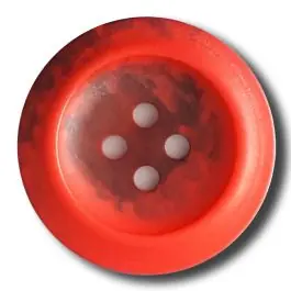 Polyesterknopf mit trendigem Flammendekor mit 2 Löchern – Größe: 20mm – Farbe: rot – Art.Nr. 332809 Schnäppchen