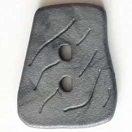 Polyamidknopf in asymmetrischer Trapezform mit 2 Löchern – Größe: 35mm – Farbe: grau – Art.Nr. 388725 Jetzt Zugreifen