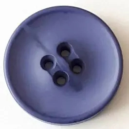 Schneller Versand Polyesterknopf mit optischer Bruchstelle mit 4 Löchern – Größe: 25mm – Farbe: blau – Art.Nr. 378705