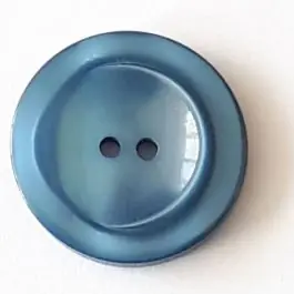 Polyesterknopf mit breitem Rand mit 2 Löchern – Größe: 28mm – Farbe: blau – Art.Nr. 388717 Jetzt Bestellen