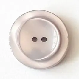 Polyesterknopf mit breitem Rand mit 2 Löchern – Größe: 28mm – Farbe: lila – Art.Nr. 388719 Hochwertig