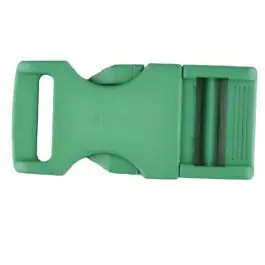 Nur Für Kurze Zeit Steckschließe aus Polyamid – Größe: 20mm – Farbe: grün – Art.Nr. 331065