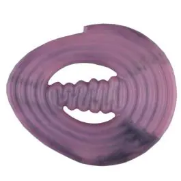 spiralförmiger Polyamidknopf mit Steg – Größe: 30mm – Farbe: pink – Art.Nr. 347721 Echt