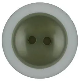 Polyesterknopf dezent umrandet mit 2 Löchern – Größe: 23mm – Farbe: dunkelgrün – Art.Nr. 347707 Jetzt Bestellen