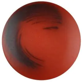 Geld-Zurück-Garantie Polyesterknopf Marmoreffekt mit Öse – Größe: 20mm – Farbe: rot – Art.Nr. 337709