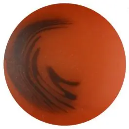 Großhandel Polyesterknopf Marmoreffekt mit Öse – Größe: 20mm – Farbe: orange – Art.Nr. 337712