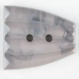 Highlight Polyamidknopf, fächerförmig, 2 loch – Größe: 30mm – Farbe: beige – Art.Nr. 346726