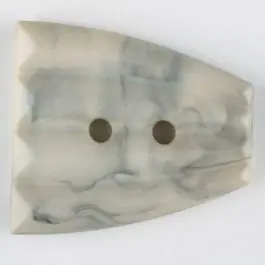 Jetzt Zugreifen Polyamidknopf, fächerförmig, 2 loch – Größe: 38mm – Farbe: beige – Art.Nr. 376747