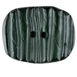 Polyamidknopf patiniert, oval, 2 loch – Größe: 34mm – Farbe: grün – Art.Nr. 376730 Billig