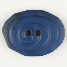 Knallerangebot Polyamidknopf, marmoriert, oval, 2 loch – Größe: 30mm – Farbe: blau – Art.Nr. 345746