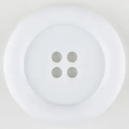 Polyamidknopf, mit breitem Rand, rund, 4 loch – Größe: 25mm – Farbe: weiß – Art.Nr. 310920 Limited Edition