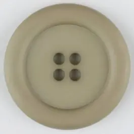 Polyamidknopf, mit breitem Rand, rund, 4 loch – Größe: 20mm – Farbe: beige – Art.Nr. 265716 Online Kaufen