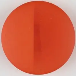 Polyesterknopf, von einem Wall durchzogen, rund, Öse – Größe: 23mm – Farbe: rot – Art.Nr. 345737 Premium