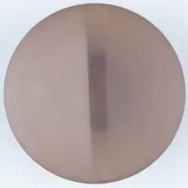 Schneller Versand Polyesterknopf, von einem Wall durchzogen, rund, Öse – Größe: 28mm – Farbe: braun – Art.Nr. 385716