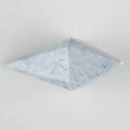 Polyamidknopf, Knebel mit Kanalöse – Größe: 20mm – Farbe: grau – Art.Nr. 331029 Handgefertigt