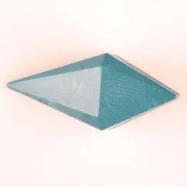 Preisreduziert Polyamidknopf, Knebel mit Kanalöse – Größe: 20mm – Farbe: grün – Art.Nr. 334704