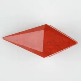 Mengenrabatt Polyamidknopf, Knebel mit Kanalöse – Größe: 20mm – Farbe: rot – Art.Nr. 334706