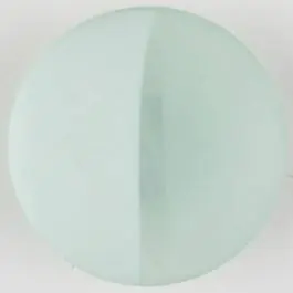 Neuheit Polyesterknopf, von einem Wall durchzogen, rund, Öse – Größe: 28mm – Farbe: grün – Art.Nr. 385719