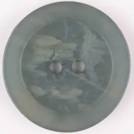 Jetzt Zugreifen Polyesterknopf, marmoriert, mit glattem Rand, rund, 2 loch – Größe: 23mm – Farbe: grau – Art.Nr. 345700